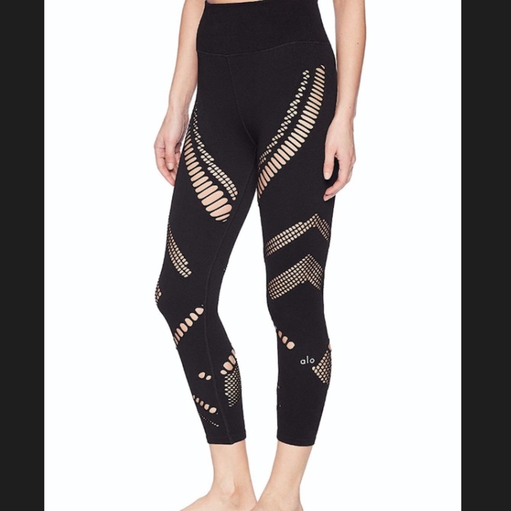 ALO High Waisted Seamless Radiance Leggings S - Picture 2 of 3